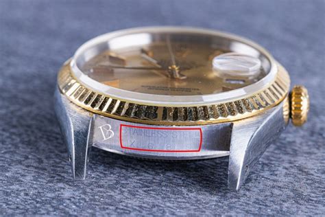 do rolex watches have a stamp on the back|rolex serial number look.